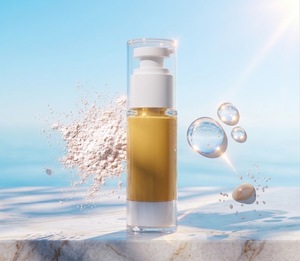 Crème solaire minérale SPF30 avec oxyde de zinc et acide hyaluronique, crème solaire pour le visage 30g, flacon sous vide, MOQ 700 - Product Image 6