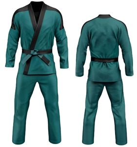 Uniforme de BJJ de Doble Tejido, Algodón Grueso, Kimono de Jiu Jitsu Brasileño, Peso Pesado 340g, Duradero, Transpirable, Unisex, para Artes Marciales y Grappling - Product Image 6