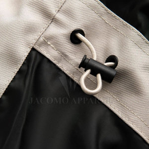 <b>Fleece</b> Lined Parka Jacket Men Winter Hooded Snap Button Front Multiple Pocket Outdoor <b>Work</b> Travel Casual Coat - Product Image 6