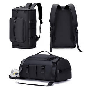 Bolsa Deportiva de Gran Capacidad, Mochila de Viaje con Compartimento para Zapatos, Bolsa de Gimnasio Impermeable de Nailon para Fin de Semana, para Hombres y Mujeres - Product Image 3