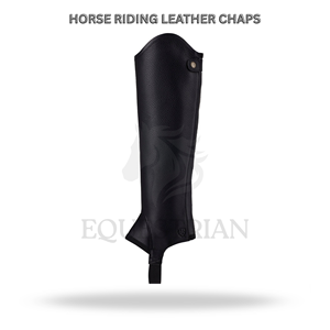Polainas de equitación personalizadas de cuero para entrenamiento, montar a caballo y competición - Product Image 2