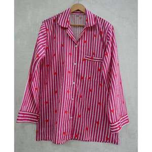 Conjunto de Pijama de Algodón Suave Estampado para Mujer, Ropa de Dormir Cómoda y Transpirable, Ropa de Casa Elegante para Damas - Product Image 3