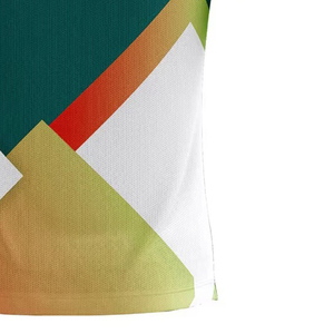 Maillot de football pour homme avec logo personnalisé, imprimé géométrique, sublimation, évacuation de l'humidité, manches courtes, coupe athlétique, toutes saisons, polyester - Product Image 4