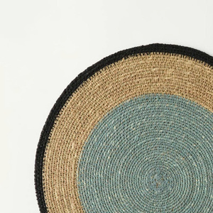 <b>Farmhouse</b> Woven Placemat Decorative <b>Dining</b> <b>Table</b> Mat Modern <b>Rustic</b> Woven Placemat Sustainable <b>Dining</b> Decor OEM ODM Wholesale - Product Image 6