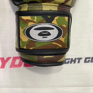 Echte Rindsleder Fairtex x AAPE Limited Edition Camo Boxhandschuhe OEM Maßanfertigung mit Klettverschluss Professionelle Muay Thai Handschuhe - Product Image 5