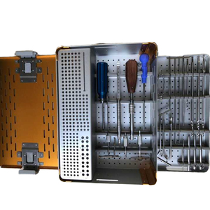 Conjunto de Instrumentos Quirúrgicos Ortopédicos para Cirugía General, Placa de Bloqueo para Fracturas Óseas Pequeñas y Grandes, Equipo Médico - Product Image 1