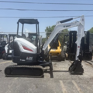 รถขุดขนาดเล็ก Bobcatts E35 ยูโร 5 ระบบไฮดรอลิก พร้อมหัวหนีบ กำลังเครื่องยนต์สูง ประสิทธิภาพดี รับประกัน 1 ปี บุ้งกี๋ขนาด 0.068 เมตร กำลัง 14.6 กิโลวัตต์ - Product Image 4