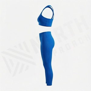 Ensemble de soutien-gorge de sport personnalisé pour femmes, nouveau design, vêtements de yoga sans coutures, vêtements de sport, vêtements de sport grande taille, vêtements de sport actifs - Product Image 3