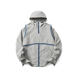 Chaqueta Cortavientos OEM para Hombre, Ligera, Transpirable, de Secado Rápido, para Ciclismo, con Logotipo Personalizado, Resistente al Viento, para Actividades al Aire Libre, Chaqueta Softshell para Hombre - Product Image 4