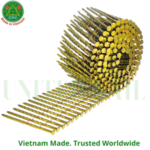 Clavos en rollo de 2.5x50mm para paletas, 9000 unidades, tamaño personalizado con tipos de vástago de tornillo para clavadora neumática de Vietnam |   Clavo en rollo - Product Image 3