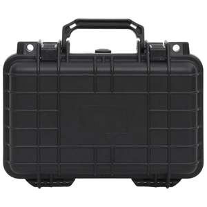Valise de transport portable noire en PP 11,8"x8,7"x3,9" pour appareil photo et équipement vidéo - Product Image 5