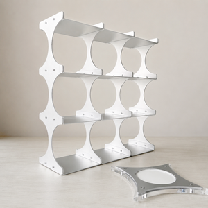 Pièces de cadre de mobilier de patio en aluminium sur mesure selon dessin, fabriquées en usine pour les étagères de rangement extérieures, les étagères et les petites tables. - Product Image 1