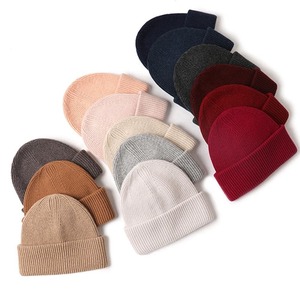 Fisherman Beanie Hat Short Knit <b>Winter</b> <b>Cap</b> Warm Ribbed Cuff Casual Streetwear Outdoor Travel Fashion Headwear - Product Image 2