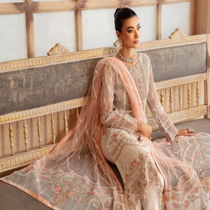 <b>Eid</b> Sale Indian and <b>Pakistani</b> Heavy Embroidery Work <b>Dresses</b> <b>Pakistani</b> and Indian Salwar Kameez Three Piece Saari for Women - Product Image 3