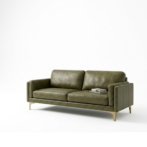 Sofá de 2 Plazas de Alta Gama, Estilo Moderno de Mediados de Siglo, Elegante y Minimalista, Sofá de Dos Plazas para Sala de Estar Acogedora, Apartamento Pequeño - Product Image 1