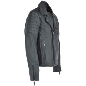 Dernières tendances, meilleure qualité, vestes en cuir pour hommes, best-seller, cuir de vachette véritable de haute qualité pour hommes. - Product Image 2