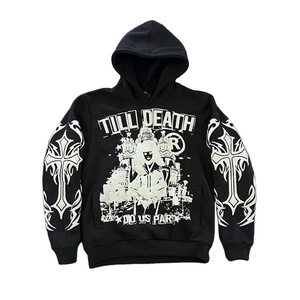 Veste d'hiver lourde 100% coton pour femmes en gros Sweat à capuche imprimé bouffant 3D - Product Image 5