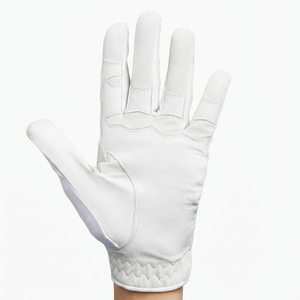 Gants d'équitation unisexes en cuir PU noir, respirants, à demi-doigts, avec fermeture auto-agrippante, pour l'été et les activités équestres en extérieur - Product Image 5