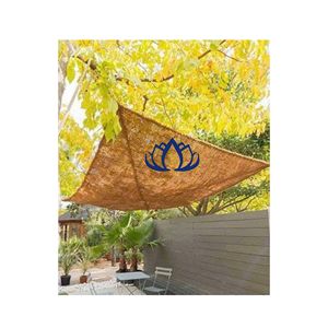 Toldo de Cuero Ecológico BLUE LOTUS, MUY VENDIDO |   Toldo Rectangular Ligero y Duradero de Diseño Moderno para Colgar al Aire Libre - Product Image 1