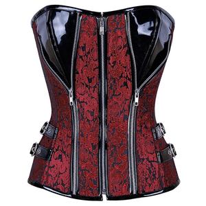 Corsets Vintage pour Femmes, Sexy, Sculptants, Respirants, Modernes, en Brocart, pour Grandes Tailles - Product Image 1