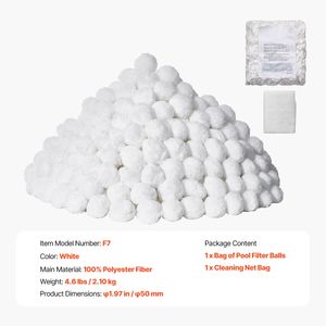 Palline Filtranti Riutilizzabili in Fibra di Poliestere da 4,6 Libbre per Spa e Piscine, Sostitutive per Filtri a Sabbia - Product Image 3