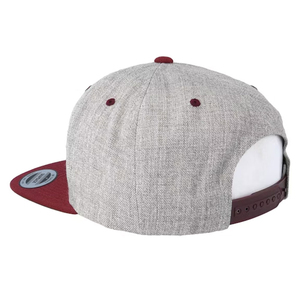 หมวกแก๊ปทรงสแนปแบ็ค 6 แผง ด้านหน้าทำจากโฟมโพลีเอสเตอร์คุณภาพพรีเมียม ด้านหลังเป็นตาข่าย ระบายอากาศได้ดี กันน้ำ เหมาะสำหรับทุกเพศทุกวัย มีไซส์พลัส - Product Image 2