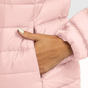 Nueva Llegada, Chaquetas Acolchadas para Mujer, Más Vendidas, Cuello Alto, Mangas Largas, Color Sólido, Precio al por Mayor - Product Image 5