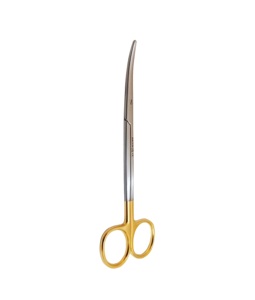 Curved Blunt Blades Dissecting Scissors TC Tungsten Carbide Surgical Instrument <b>Precision</b> Fine Tissue Dissection <b>Tool</b> - Product Image 2