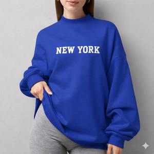 Sweat-shirt à col montant pour femme, confort hivernal, tissu chaud, mode décontractée, OEM ODM, vente en gros - Product Image 1