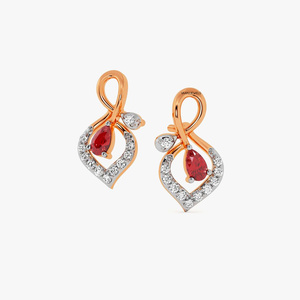 Women's 10K/14K/18K <b>Solid</b> Gold & 925/935 <b>Silver</b> Stud <b>Earrings</b> with Emerald Luxury Main Stone Prong Setting for Wedding - Product Image 4