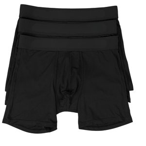 Boxers de performance noirs pour hommes, respirants, extensibles, compressifs, anti-humidité, pour le sport et le fitness - Product Image 4