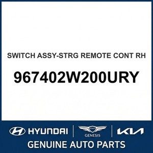 Nouveaux interrupteurs et commandes Santa Fe Droit 967402W200URY - Product Image 1