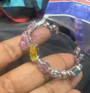 Premium Quality Hoop <b>Earrings</b> <b>Beautiful</b> Multi Colour Premium Stones Perfect For Party Wear - Product Image 1