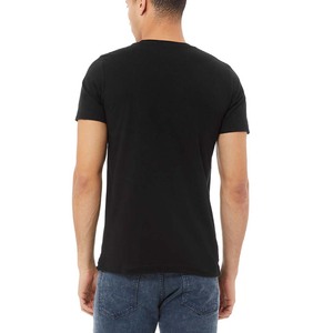 Camisetas al por mayor para hombre con cuello redondo, proveedor de camisetas de algodón con logo personalizado, camisetas de cuello redondo para hombre - Product Image 3