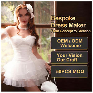 Robe de <span class=keywords><strong>demoiselle</strong></span> d'honneur blanche à taille haute pour femmes, sans bretelles, courte, en maille moelleuse avec tissu bronzant pour les mariages et les fêtes - Product Image 1