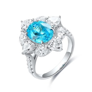 Premium 925 Sterling <b>Silver</b> <b>Eternity</b> <b>Ring</b>, Sparkling Wedding and Anniversary Jewelry Diamond <b>Rings</b> - Product Image 5