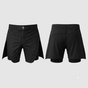 Nouveaux shorts de gladiateur MMA pour hommes de qualité supérieure avec impression par sublimation, matière Spandex/Polyester, qualité supérieure, style décontracté - Product Image 1