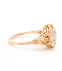 High quality 18K Gold Lab Grown Round Brilliant Cut Solitaire Engagement Wedding <b>Rings</b> IGI Certified - Product Image 2