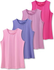 Custom Design Ladies Tank <b>Top</b> Soft Stretch Fitness Apparel Running Exercise Training <b>Top</b> - Product Image 4