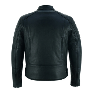 Chaquetas de Cuero Genuino para Hombre, Diseño OEM ODM Personalizado, Chaquetas de Motociclista de Alta Calidad, Moda en Cuero, Chaquetas de Cuero Tradicionales para Hombre - Product Image 6