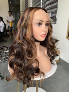 Vente chaude Cheveux Humains Vietnamiens Lace Front Perruque Cheveux Vierges Ondulés Perruques de Cheveux Humains Vietnam Vendeurs - Product Image 3