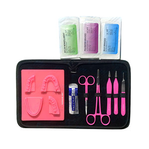 Kits de Suture pour Étudiants en Médecine avec Coussin d'Entraînement à la Suture, Kit de Dissection, Formation à la Suture pour Étudiants en Médecine, Anatomie, Biologie - Product Image 1