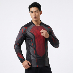 <b>Men's</b> Adult Seamless Sublimation Printed Lightweight 100% Polyester Paintball Jersey - Product Image 6