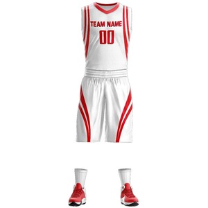 Camiseta de Baloncesto para Hombre de Diseño Moderno, Sublimación Personalizada, Secado Rápido, Transpirable, Uniforme Deportivo - Product Image 2