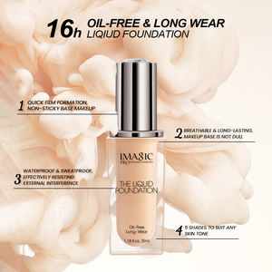 IMAGIC <span class=keywords><strong>Fond</strong></span> <span class=keywords><strong>de</strong></span> <span class=keywords><strong>teint</strong></span> en gros <span class=keywords><strong>Fond</strong></span> <span class=keywords><strong>de</strong></span> <span class=keywords><strong>teint</strong></span> Couverture complète et finition lisse pour tous les tons <span class=keywords><strong>de</strong></span> peau <span class=keywords><strong>Fond</strong></span> <span class=keywords><strong>de</strong></span> <span class=keywords><strong>teint</strong></span> longue durée en vrac - Product Image 5