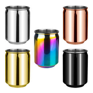 Vaso de Acero Inoxidable Arcoíris, Taza Metálica para Bebidas, Taza Colorida para Bebidas, Vaso Reutilizable para Agua, Jugo, Cócteles, Vasos para Bar - Product Image 4