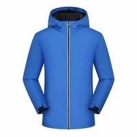 Veste 3 en 1 pour homme, imperméable, coupe-vent, doublure polaire amovible, capuche, hiver, ski, extérieur, bleu, vert, noir, OEM personnalisé