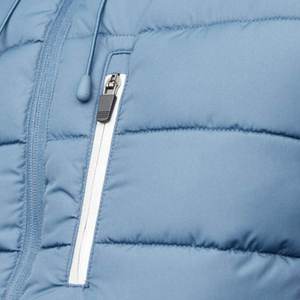 Blousons matelassés pour hommes à faible MOQ, style streetwear, personnalisables, avec fermeture éclair et capuche, manteaux chauds en duvet pour hommes - Product Image 3