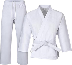 Uniforme de Karate con Logotipo Personalizado Aprobado por la Fábrica, para Bebés y Niños Pequeños, de Secado Rápido, Transpirable, de Algodón, Ropa de Artes Marciales, Diseño Personalizado - Product Image 5