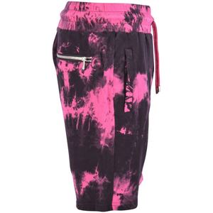 Logo personnalisé couleur unie Tie-Dye Jogger Sweat Shorts en vrac en gros coton blanc Gym Shorts de sport taille haute Vintage Shorts hommes - Product Image 4